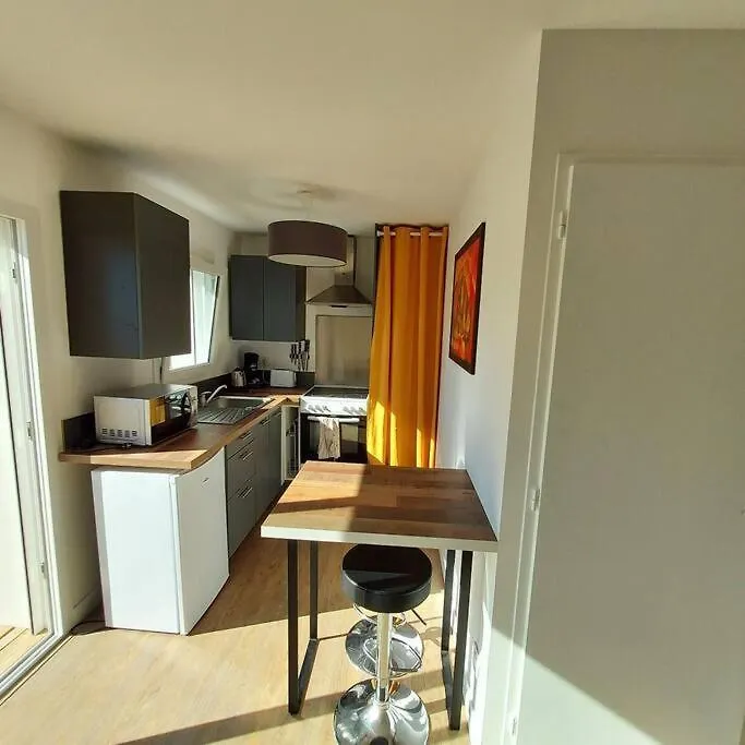 Apartment Studio Avec Terrasse Et Jardin A 100 M De La Plage Ploemeur